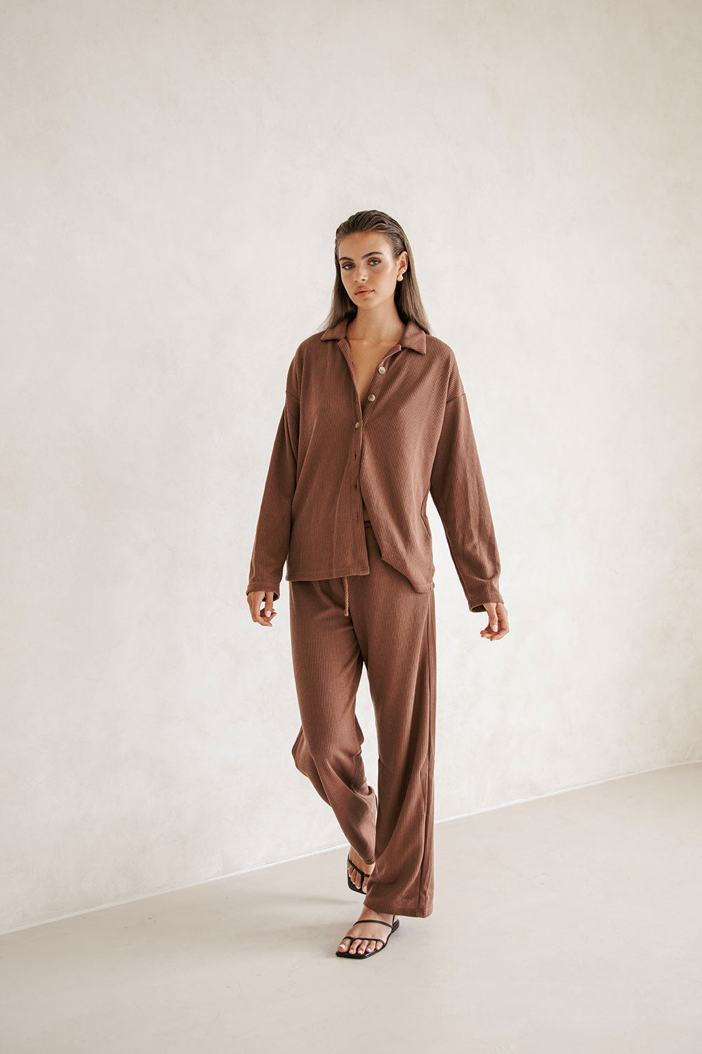 SAMPLE-Lenni Top - Chocolate