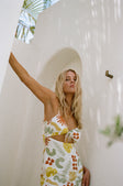 SAMPLE-Emelie Dress - Desert Leaf
