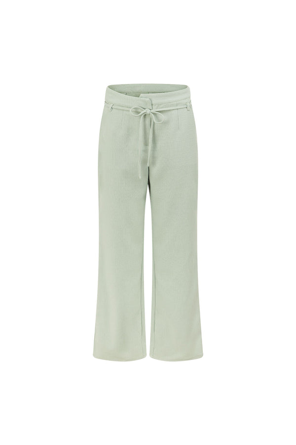Mint Green Tie Jira Trouser Pants