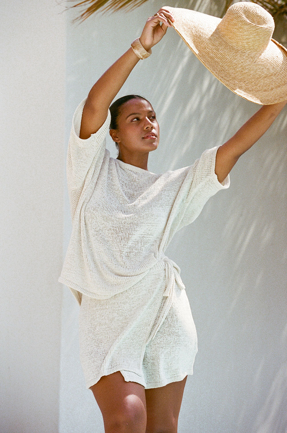 Isla Knit Top - Cream