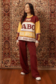 SAMPLE-Goal Pants - Maroon SABO x BRNX