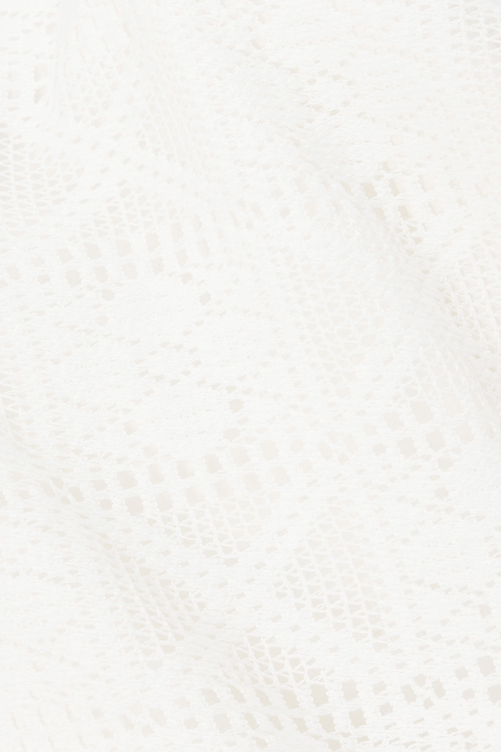 White Crochet High Waist A Line Maxi Aluna Skirt