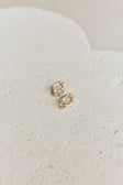Gold and Silver Two-Toned Gia Layered Earrings