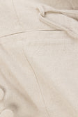 Beige Button Up Mini Alianna Dress