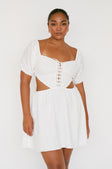 SAMPLE-Haven Lace Up Dress
