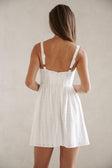 Laurenne Mini Dress - White