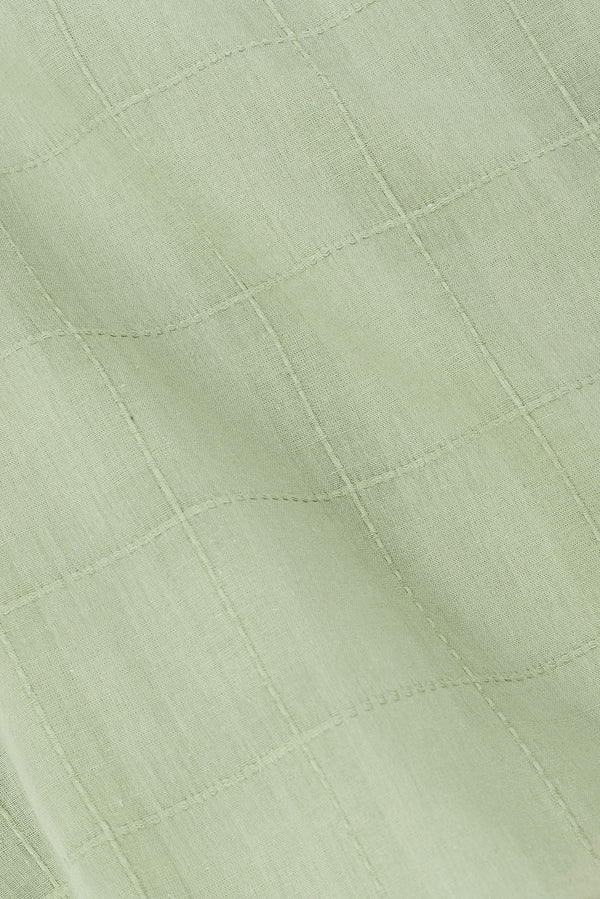 Grazia One Shoulder Mini Dress - Green