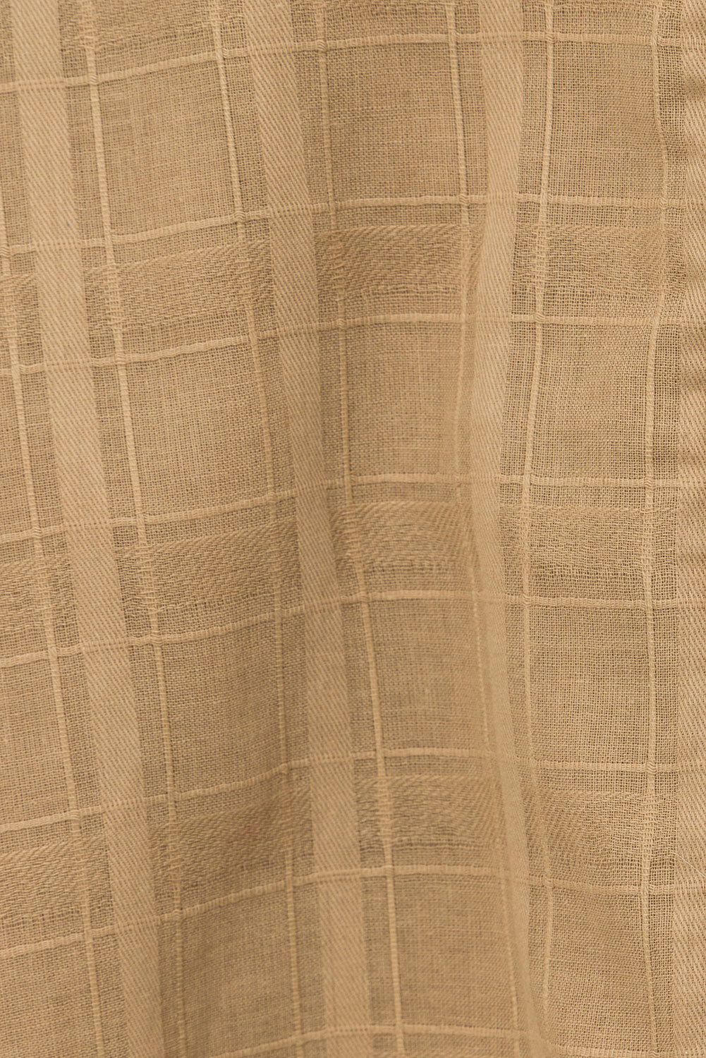 Brown Button Up Plunge V Neck Mini Shaelagh Dress