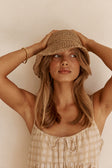 Simone Bucket Hat - Natural