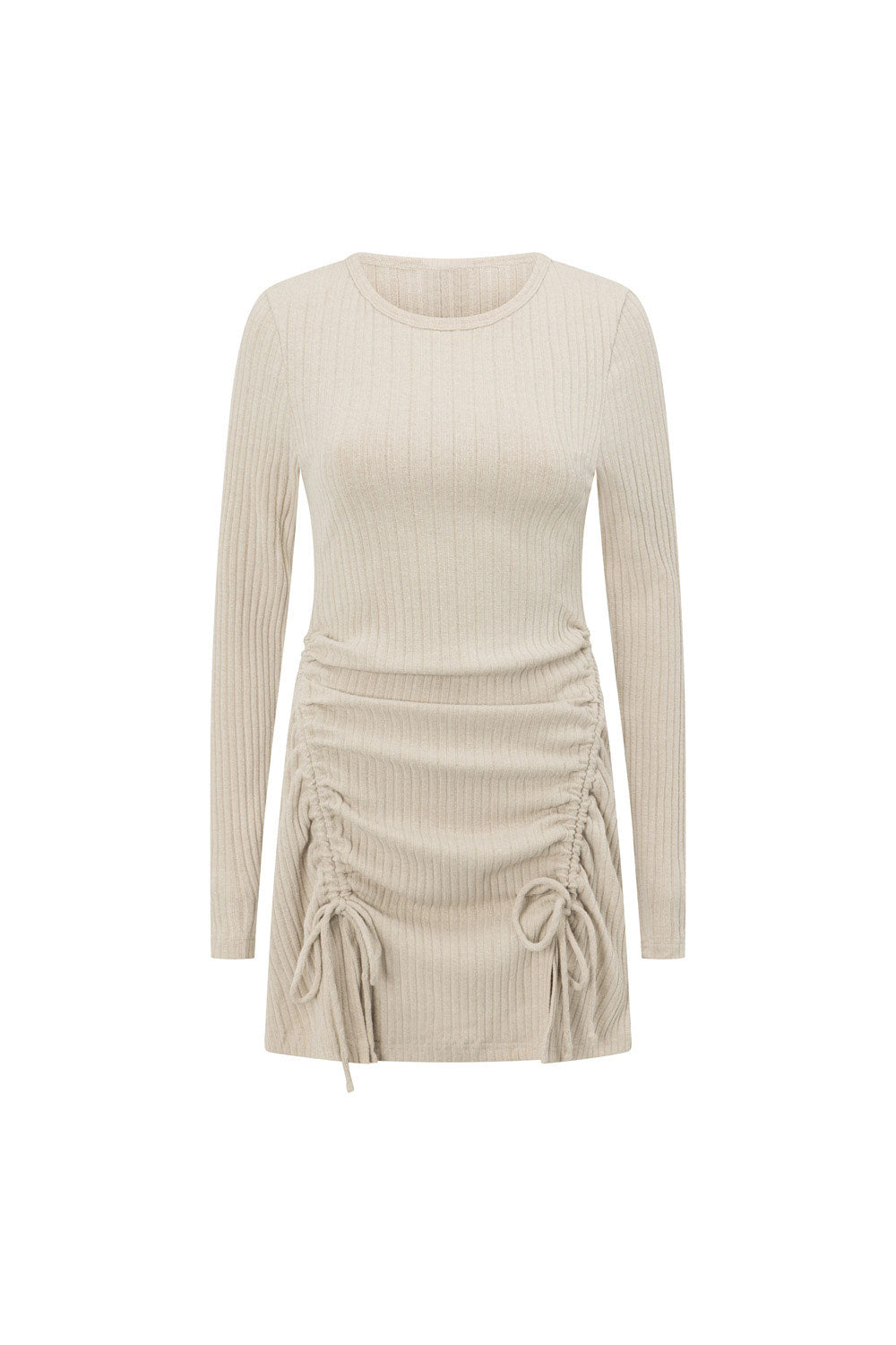 Kalani Knit Mini Dress - Grey