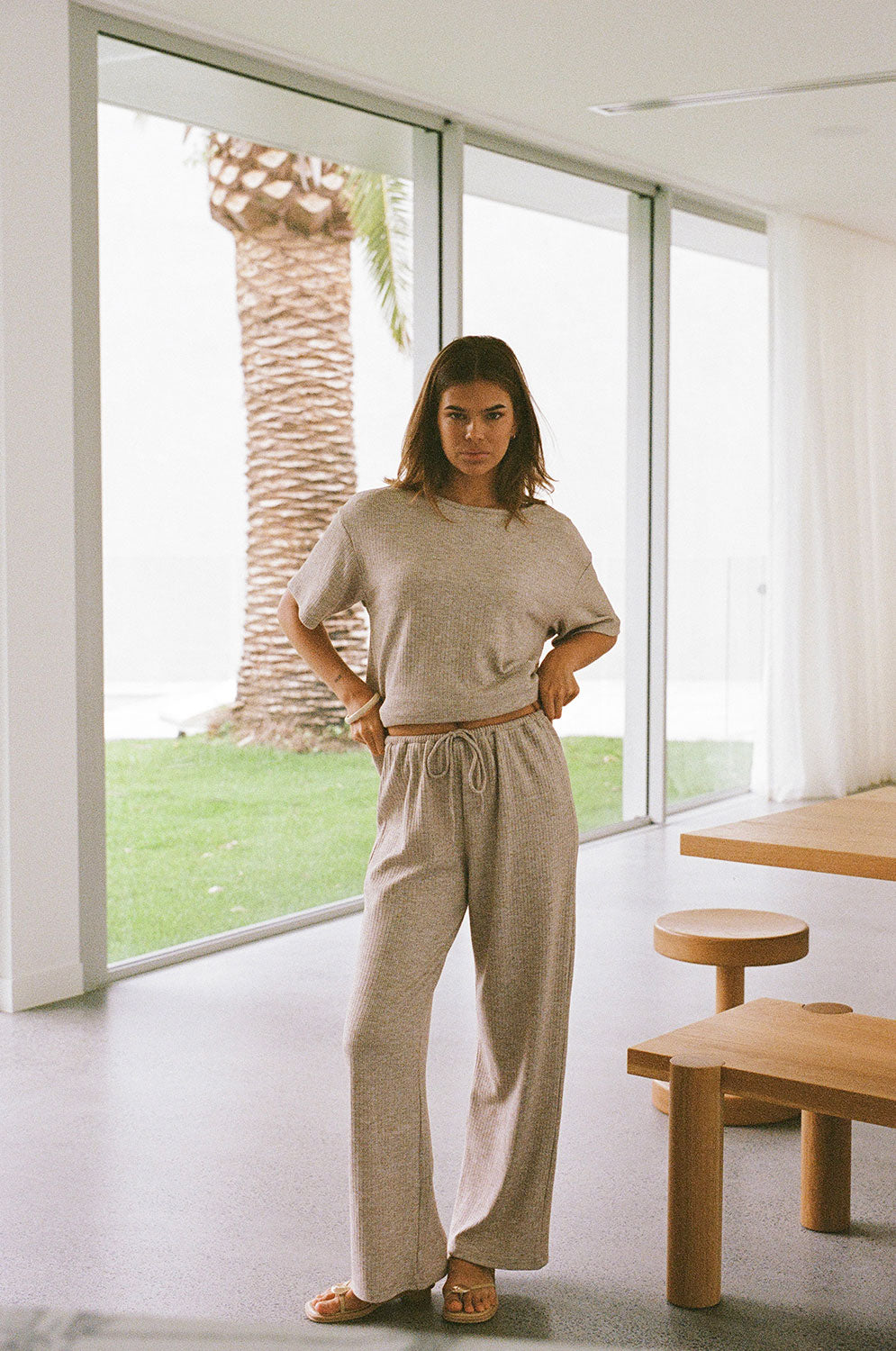 SAMPLE-Lia Pants - Tan