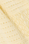 Butter Yellow Pointelle Knit High Waist Elois Pants