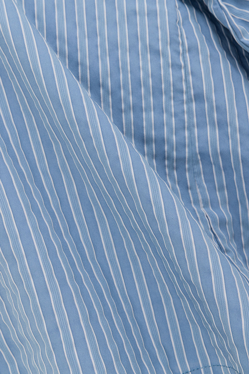 Blue Stripe Waist Tie Hailey Top