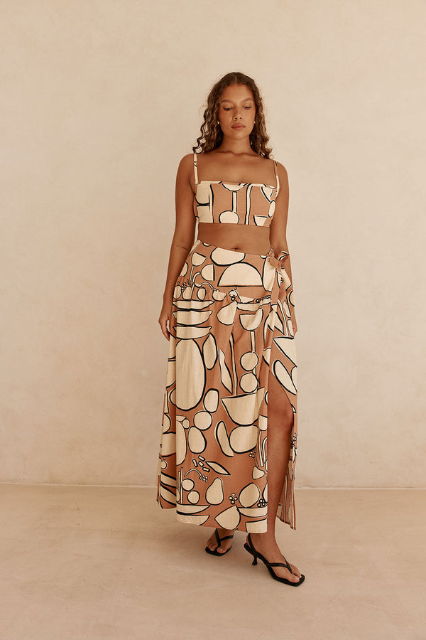 SAMPLE-Tahaa Skirt - Barrosa