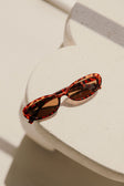 Tortoise Brown Oval Lens Lista Sunglasses