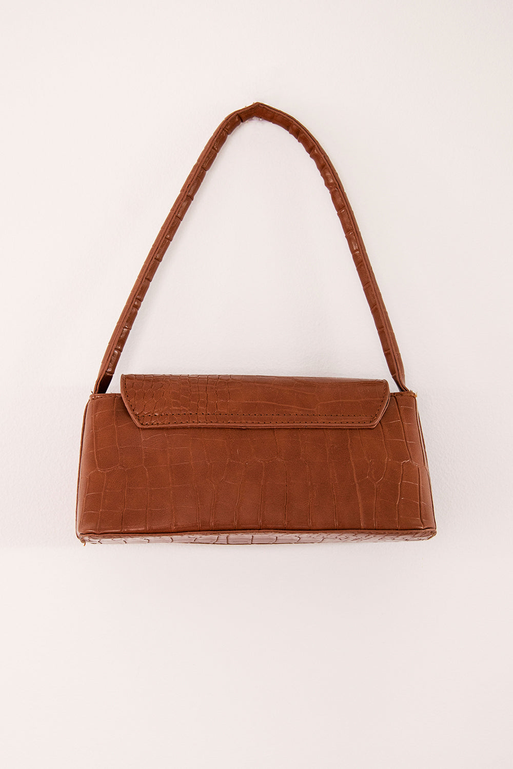 Levene Baguette Bag - Tan
