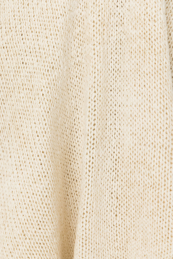 Isla Knit Top - Cream