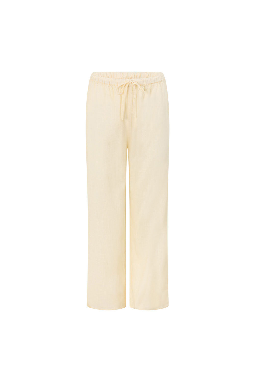 Cream High Waist Cantrell Pants