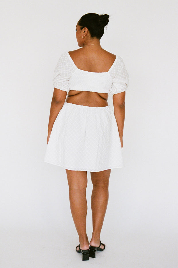 SAMPLE-Haven Lace Up Dress
