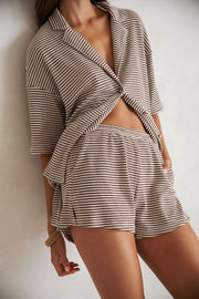 Mallory Shorts - Stripe