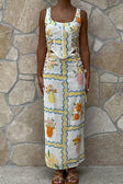 SAMPLE-Taleah Skirt - Flower Pots