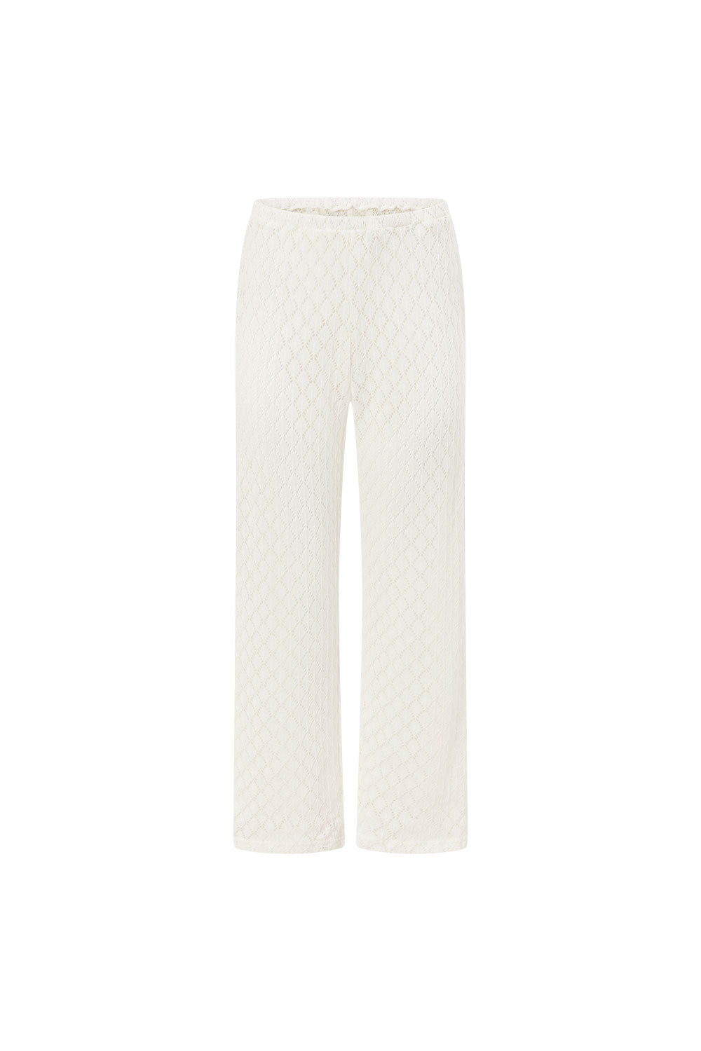 Lana Pants - White Knit