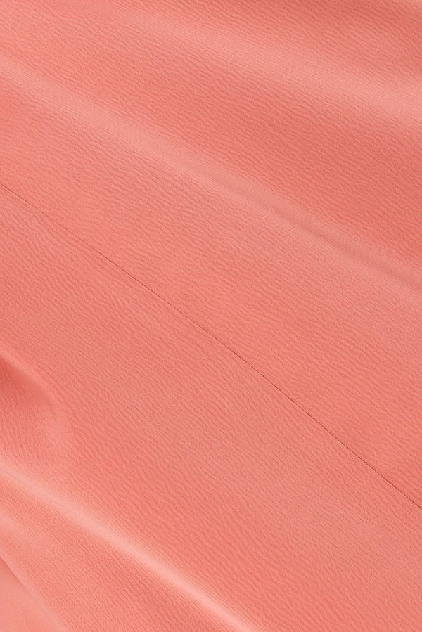 Pink Strapless Scarf Maxi Jianna Dress