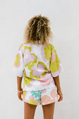 SAMPLE-Seona Shorts - Bubblegum Floral