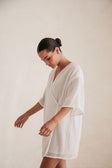 Elea Mini Dress - White
