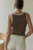 Lennie Top - Chocolate Stripe