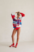 Atlanta Vintage Oversized Sweater - Fleece