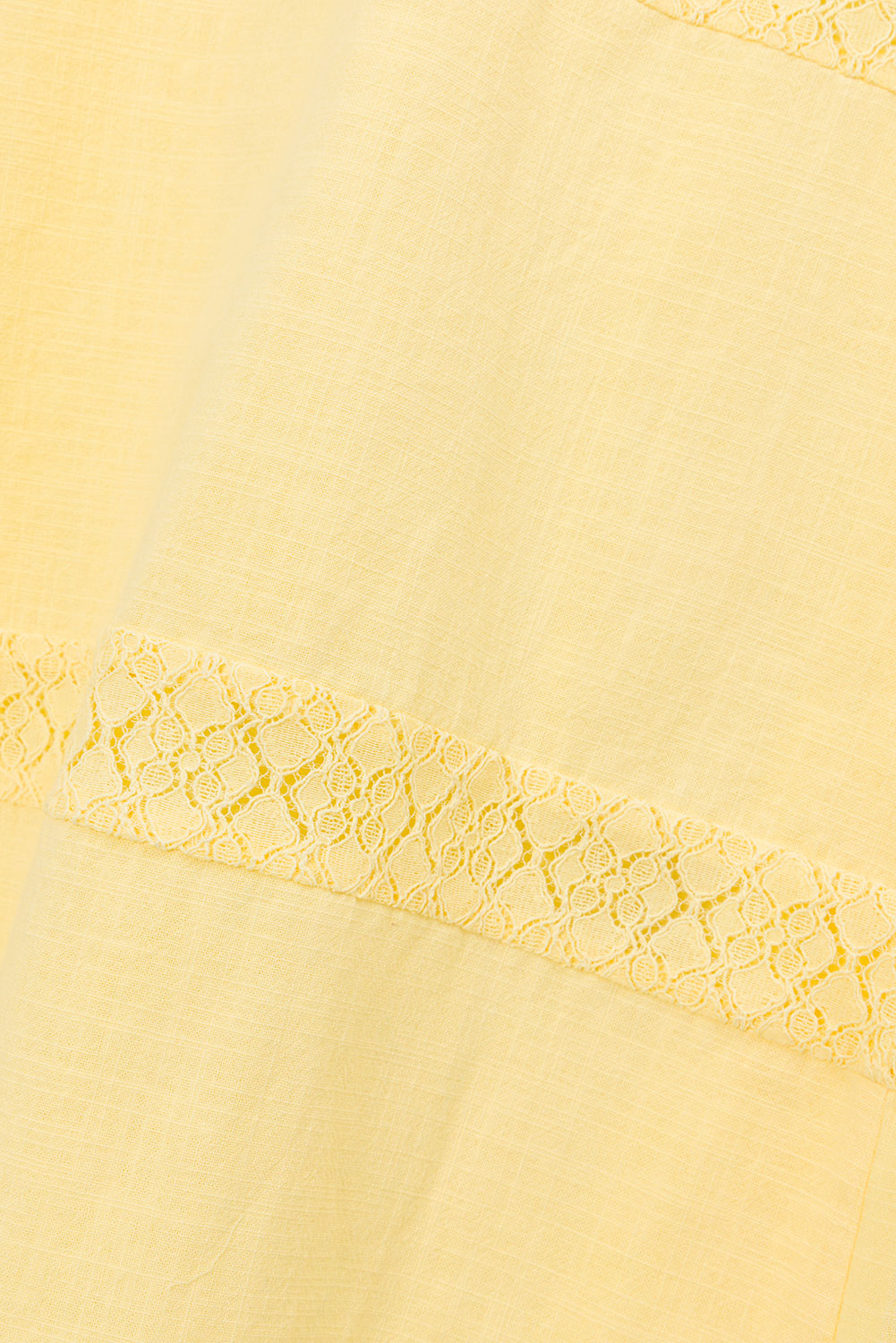 Yellow Cotton Strappy Maxi Vida Dress