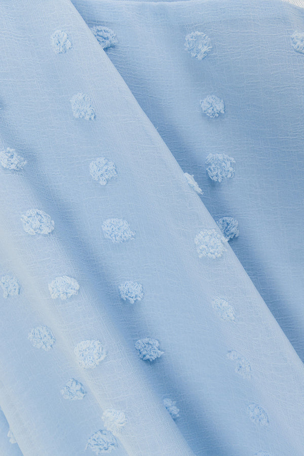 Baby Blue Panel Maxi Tarissa Dress