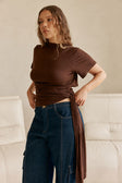 Locket Top - Chocolate