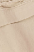 Beige Tie Mini Luna Skirt