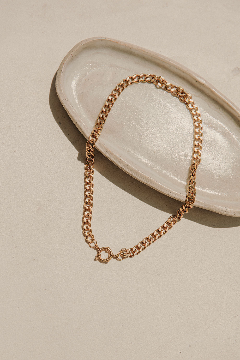Bel Air Chain Necklace - Gold