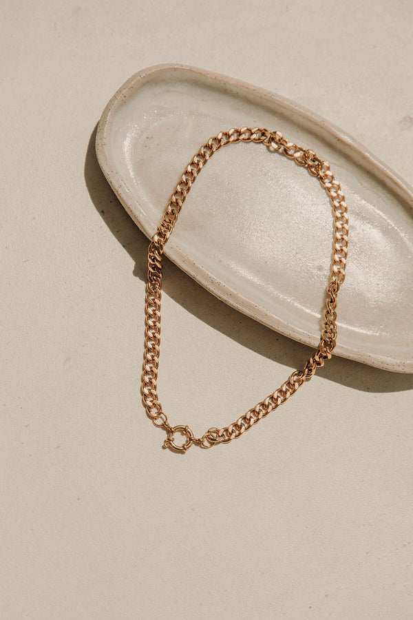Bel Air Chain Necklace - Gold