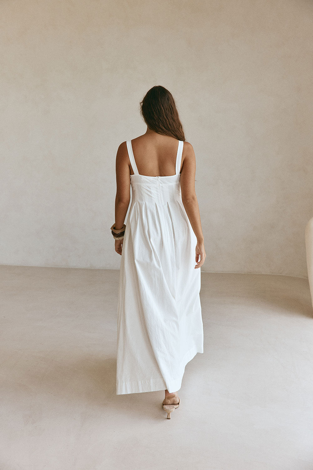 SAMPLE-Flore Dress - White