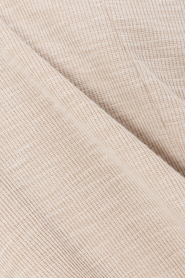 Gizelle Short Sleeve Maxi Dress - Beige