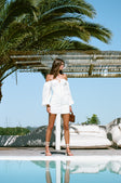 SAMPLE-Toni Puff Sleeve Dress