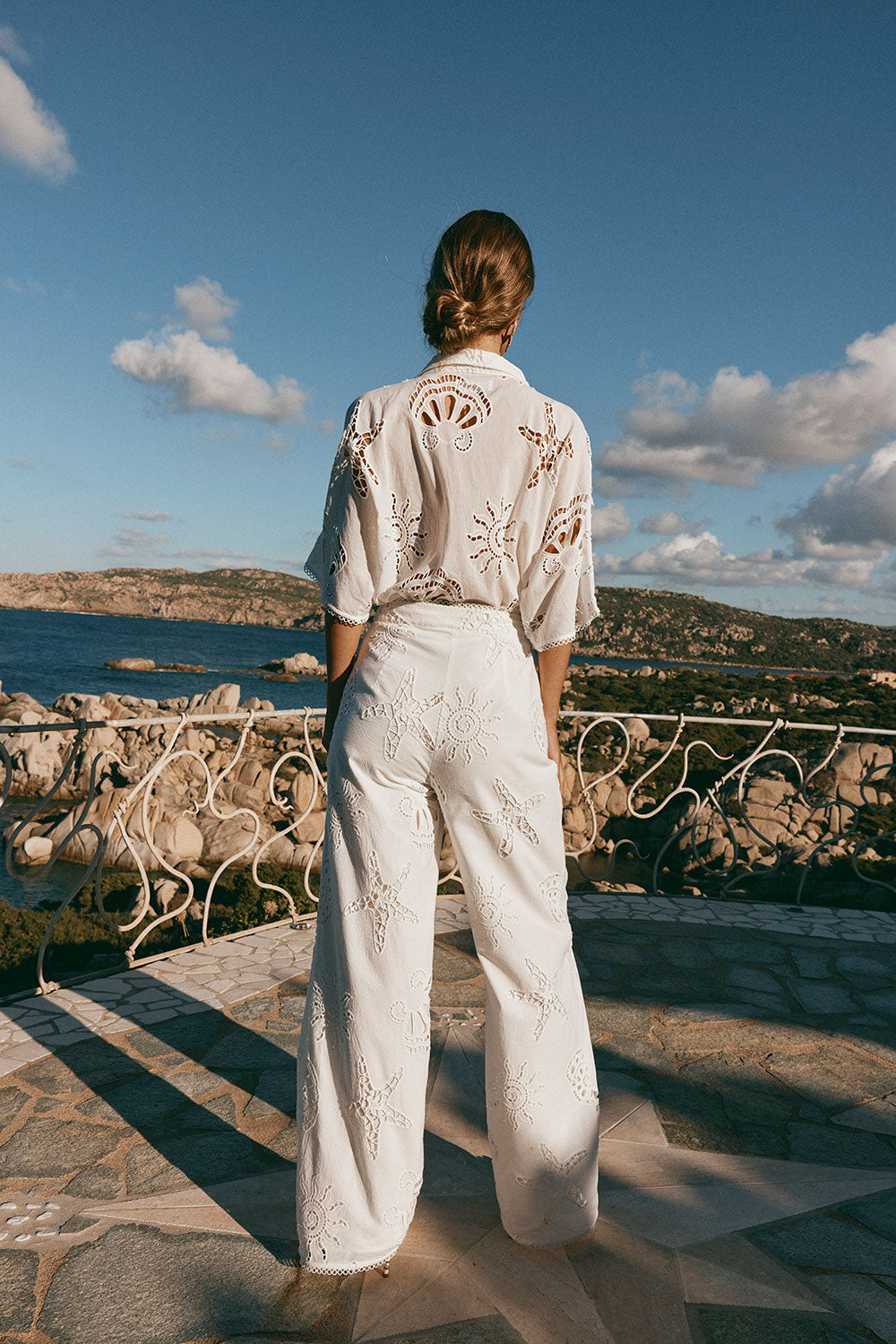 Nissi Pants - Corallo Bianca