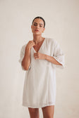 Elea Mini Dress - White