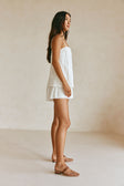 Farah Elasticated Tie Shorts - White