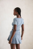 Gazelle Cropped Top - Blue