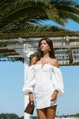 SAMPLE-Toni Puff Sleeve Dress