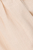 Beige High Waist Ruched Mini Toni Skirt