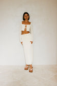 SAMPLE-Marcelle Skirt - Cream