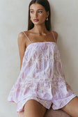 Bloom Pink Embroidered Babydoll Hazel Top