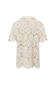 Ivory Crochet Kalila Crochet Top