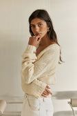 Bryar Knit Top - Cream